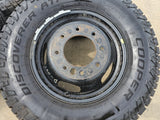 17" Dodge Ram 3500 Dually Laramie 8x200 wheels rims 2703 2704 OEM COOPER Texas Truck Tire