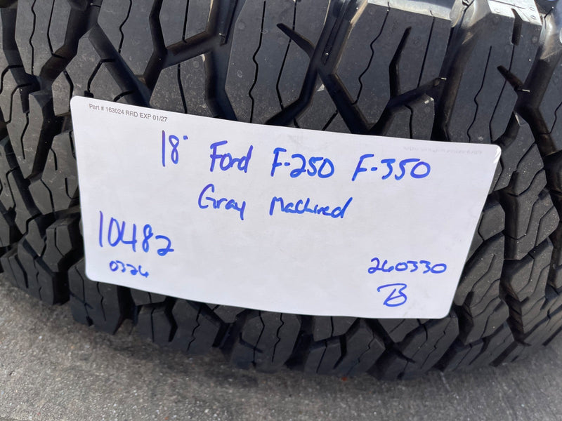 18" Ford F-250 F-350 OEM TREMOR rims wheels 10482 tires BFG KO3 A/T 33" NEW Texas Truck Tire