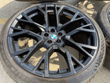 21" + 22" BMW OEM X5M X6M Series OEM 86244 86243 wheels rims MICHELIN Texas Truck Tire