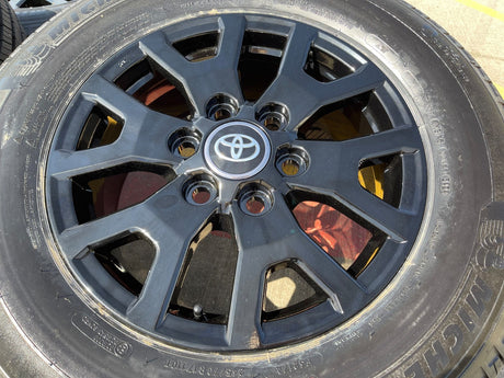 17" Toyota Tacoma 4Runner TRD OEM 10637 94254 wheels rims 2025 2026 NEW MICHELIN Texas Truck Tire