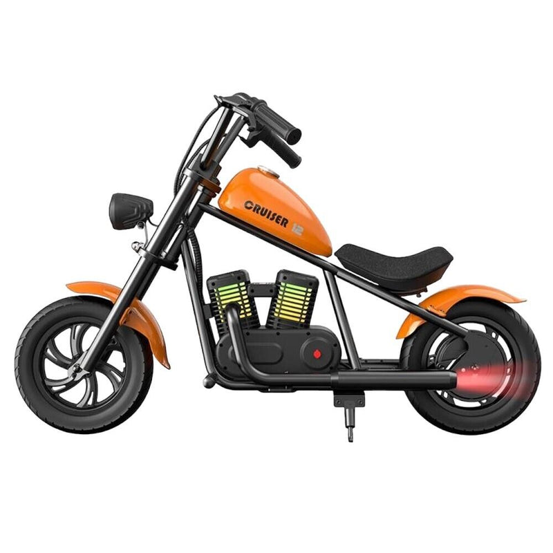 24V Children's Boys Ride On Motorbike Chopper Bicycle 160W Engine 10MPH Velocity, Distance Tracker, Mist