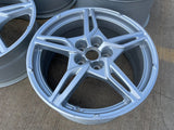 19" + 20" Chevy Corvette C8 OEM wheels rims 14007 14008 2023 2024 2025 2026 Texas Truck Tire