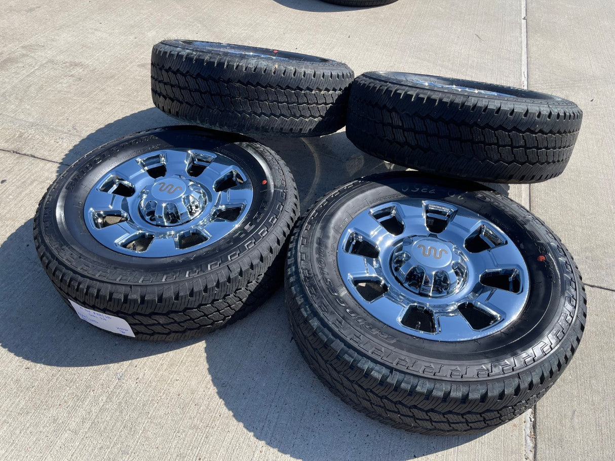 20" Ford F-250 F-350 OEM King Ranch 10295 25085 10552 wheels rims CHROME Texas Truck Tire