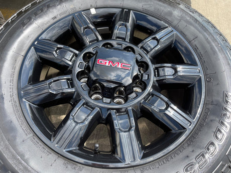 20" GMC Sierra AT4X 2500 3500 OEM 14137 5963 wheels rims Silverado 2025 2026 NEW Texas Truck Tire