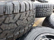 20x9 Fuel Jeep Maverick Wrangler Gladitor wheels rims 33" tires 5x127 5x112 Texas Truck Tire