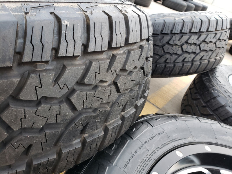 20x9 Fuel Jeep Maverick Wrangler Gladitor wheels rims 33" tires 5x127 5x112 Texas Truck Tire