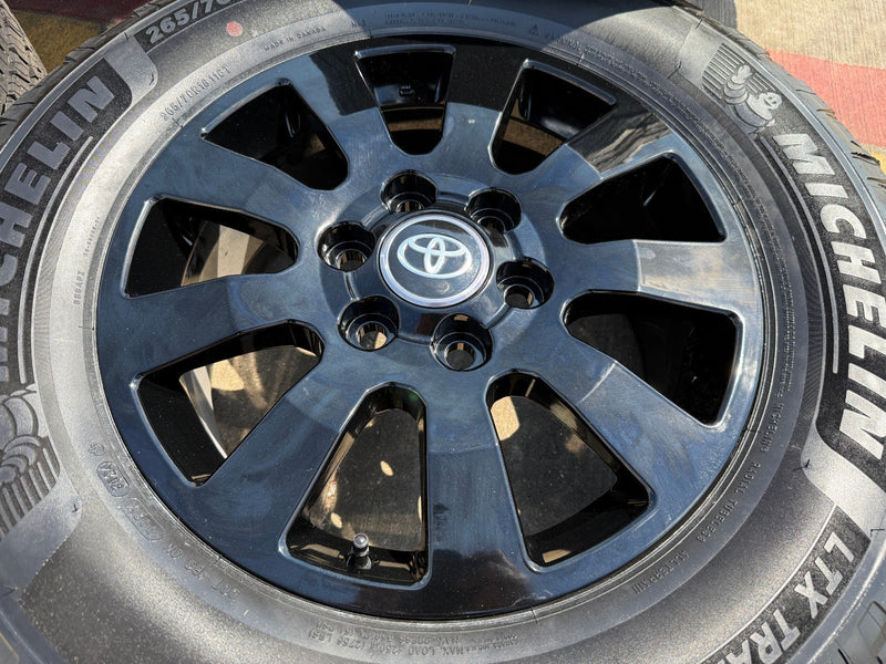 18" Toyota Land Cruiser OEM wheels rims 95952 Tundra Sequoia 2024 2025 2026 NEW Texas Truck Tire
