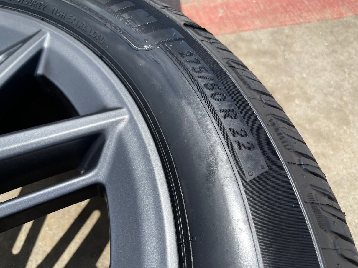 22" Ford F-150 LIMITED Plus OEM 94221 rims wheels Expedition 2024 2025 2026 NEW Texas Truck Tire