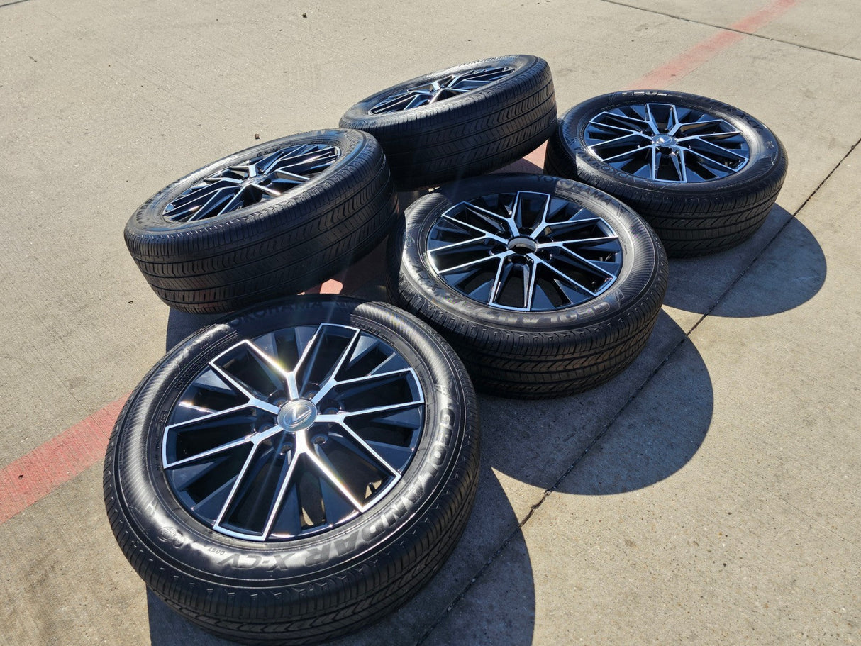 20" Lexus GX550 OEM wheels rims Toyota Land Cruiser Tundra 10545 LX600 YOKOHAMA Texas Truck Tire