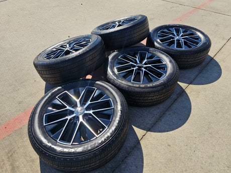 20" Lexus GX550 OEM wheels rims Toyota Land Cruiser Tundra 10545 LX600 YOKOHAMA Texas Truck Tire
