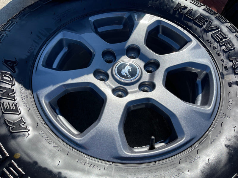 17" Ford Bronco Big Bend wheels rims 10384 OEM Ranger tires KENDA Texas Truck Tire