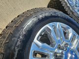 20" GMC Sierra Denali 2500 3500 OEM 5957 wheels rims tires 2024 2025 2026 NEW Texas Truck Tire
