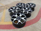 17" Jeep Wrangler Gladiator Rubicon OEM 9218 SPARE wheel rim 2020 2021 2022 2023 Texas Truck Tire