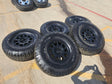 (5) 17" AEV Jeep Wrangler Rubicon OEM Salta wheels rims Gladiator BFG 37" NEW Texas Truck Tire