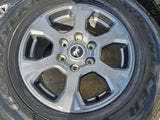 17" Ford Bronco Big Bend wheels rims 10384 OEM Ranger 2024 2025 2026 GOODYEAR Texas Truck Tire