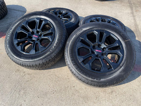 20" Chevy Tahoe Silverado OEM 14090 95417 wheels rims tires CONTINENTAL NEW Texas Truck Tire
