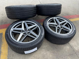 19" Ford Mustang Stealth GT OEM 10595 wheels rims CONTINENTAL 2024 2025 2026 NEW Texas Truck Tire