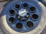 20" Ford F-250 F-350 OEM black Lariat 10299 10484 wheels rims 2024 2025 2026 Texas Truck Tire