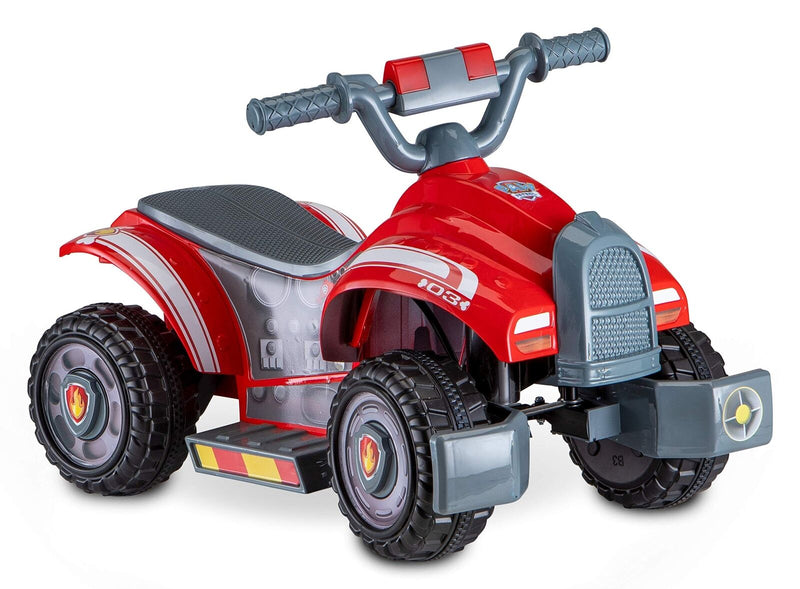 Paw Patrol Marshall Toddler Quad Electric Ride On Toy by Kid Trax - Officially Licensed Nickelodeon Product