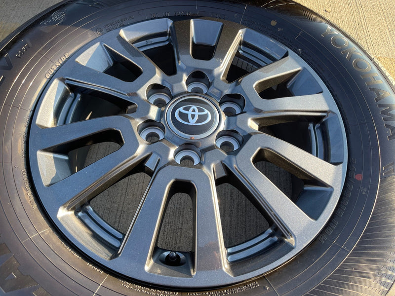 18" Land Cruiser Tundra Sequoia 4Runner GX550 OEM 95953 wheels rims 2026 NEW Texas Truck Tire
