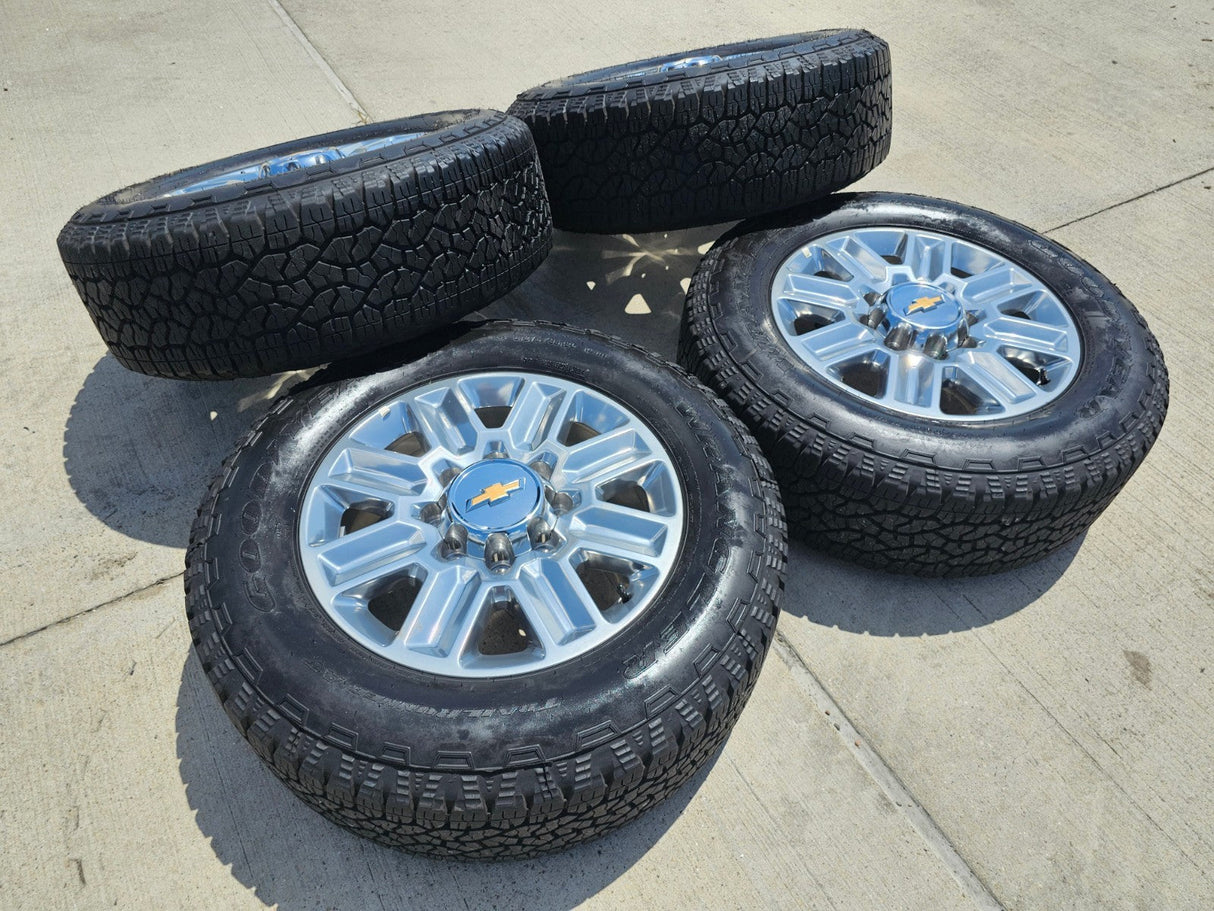 20" Chevy Silverado High Country LTZ 2500 3500 OEM 14124 wheels rims tires NEW Texas Truck Tire