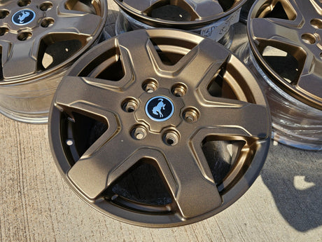 17" Ford Bronco wheels rims 95292 10383 SASQUATCH Ranger 2024 2025 2026 NEW Texas Truck Tire