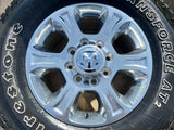 18" Ram 2500 3500 Laramie Power Wagon OEM wheels rims 2692 FIRESTONE A/T2 Texas Truck Tire