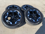 18" Hyundai Santa Fe Cruz OEM wheels rims 52910 Black 2024 2025 2026 TOYO NEW Texas Truck Tire
