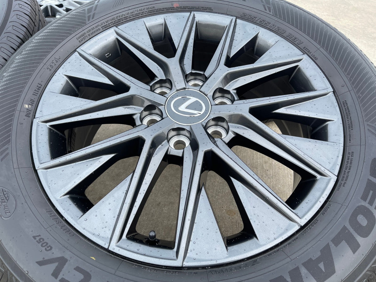 20" Lexus GX550 OEM wheels rims Toyota Land Cruiser Tundra 10545 LX600 2025 NEW Texas Truck Tire