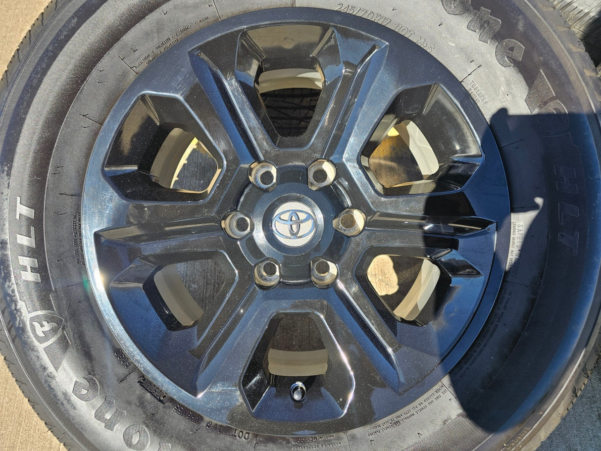 17" 4Runner Toyota Tacoma OEM wheels rims 75153 FJ FIRESTONE HLT Texas Truck Tire
