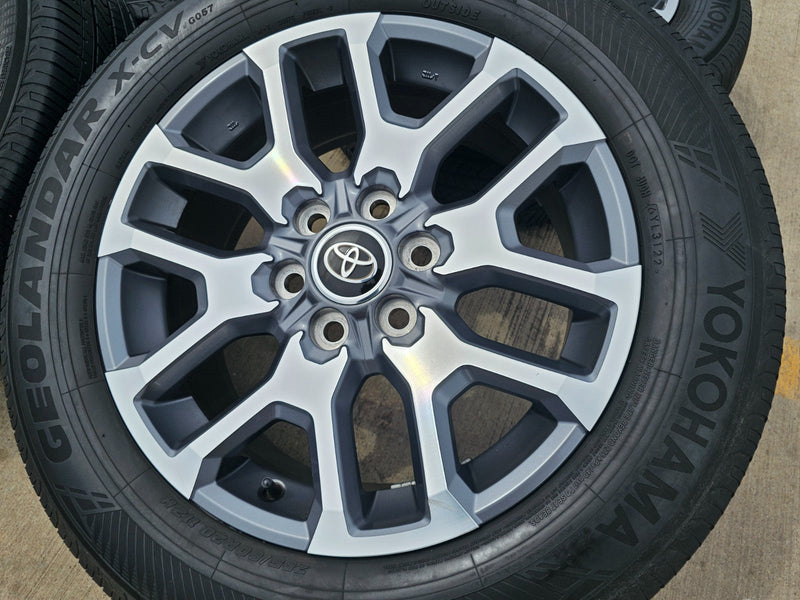 20" Toyota Tundra TSS TRD OEM wheels rims 95359 75277 Sequoia 2023 2024 2025 Texas Truck Tire