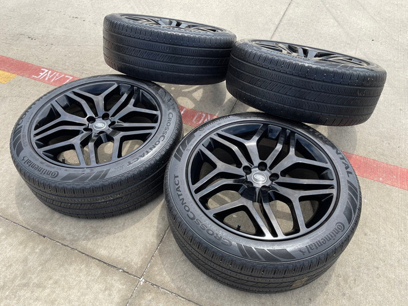 22" Land Rover DEFENDER OEM wheels rims 72255 72282 Range tires DISCOUNTED Texas Truck Tire