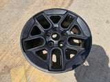 17" Jeep Wrangler Gladiator Rubicon OEM 9219 SPARE wheel rim 2020 2021 2022 2023 Texas Truck Tire