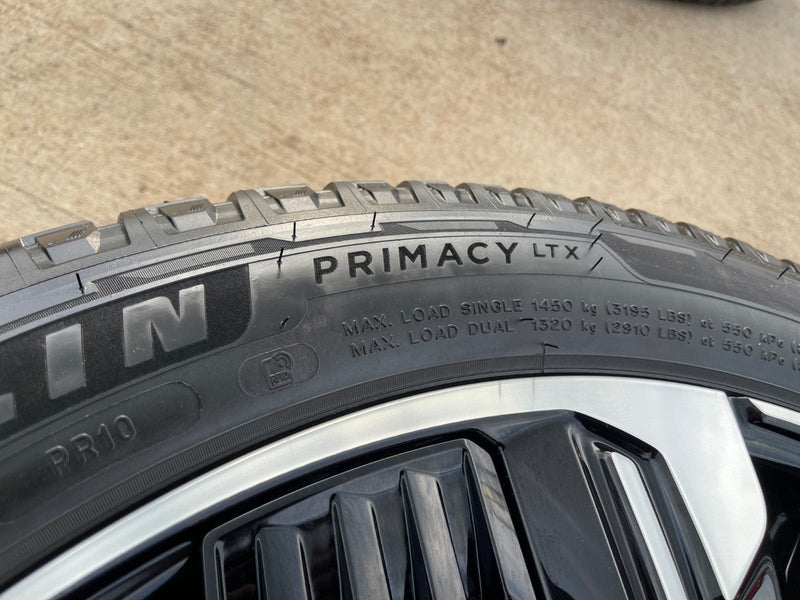 24" Cadillac Escalade IQ EV OEM 8x165 wheel rim Hummer 2500 2025 MICHELIN NEW Texas Truck Tire