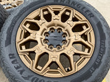 22" Hummer EV HEV 2500 OEM 8x165 14094 wheels rims 2024 2025 2026 NEW GOODYEAR Texas Truck Tire