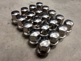 (20) OEM Dodge RAM 1500 Charger Challenger SRT lug nuts polished OE 14x1.5 Texas Truck Tire