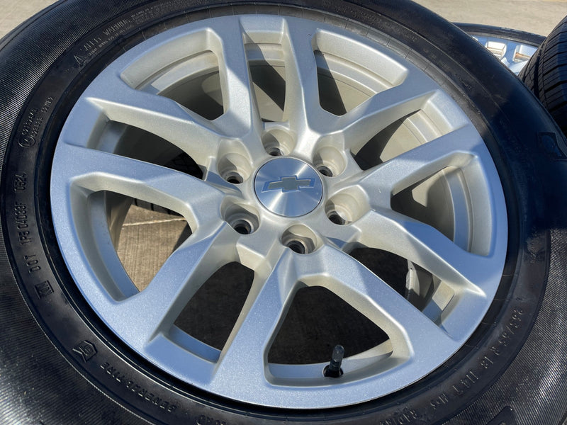 18" Chevy Silverado Suburban Tahoe OEM 5912 wheels rims GMC Yukon Sierra GENERAL Texas Truck Tire