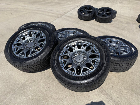 22" Hummer EV HEV 2500 OEM 8x165 14094 wheels rims tires 2023 2024 2025 2026 NEW Texas Truck Tire