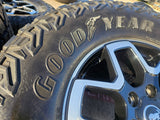 18" Ford Bronco wheels rims tires black 95213 Ranger GOODYEAR 35" Texas Truck Tire