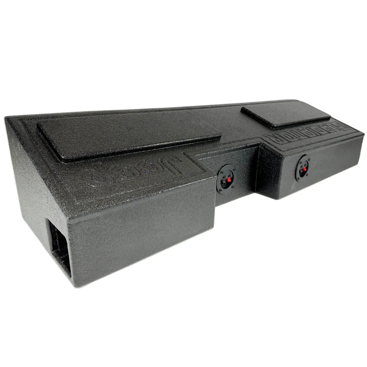 Jeep Gladiator 19-25 Subwoofer Box Quad 8 Front Fire Ported Under Rear Seat Moon Car Stereo