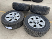 20" Dodge Ram 2500 3500 OEM 2477 CHROME wheels rims tires 35" Texas Truck Tire