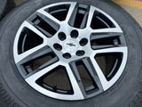 20" Chevy Silverado Tahoe ZR2 GMC OEM 5913 wheels rims tires Texas Truck Tire