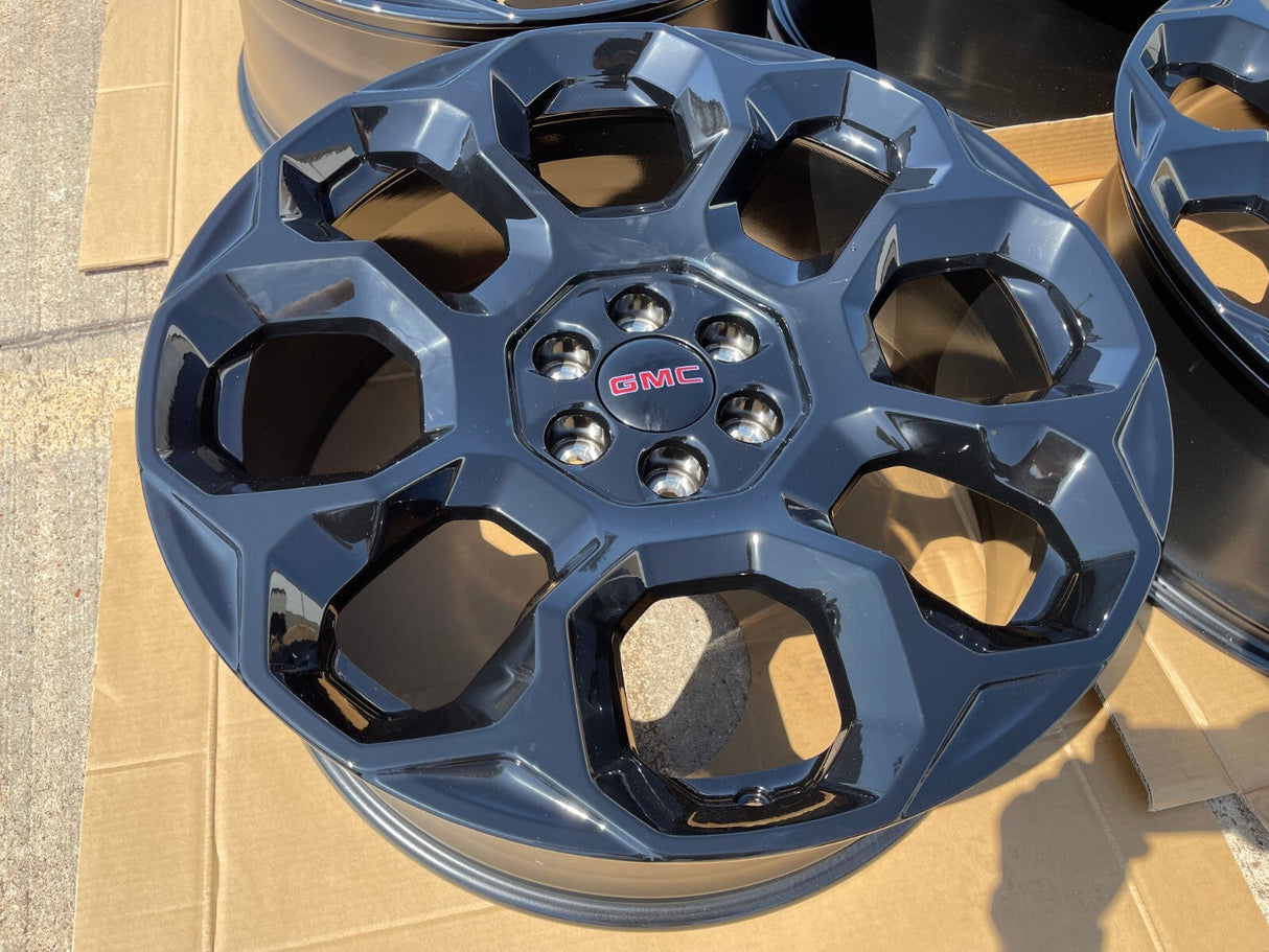 24" GMC Yukon Sierra Tahoe Cadillac Escalade V OEM wheels rims 2025 2026 NEW Texas Truck Tire