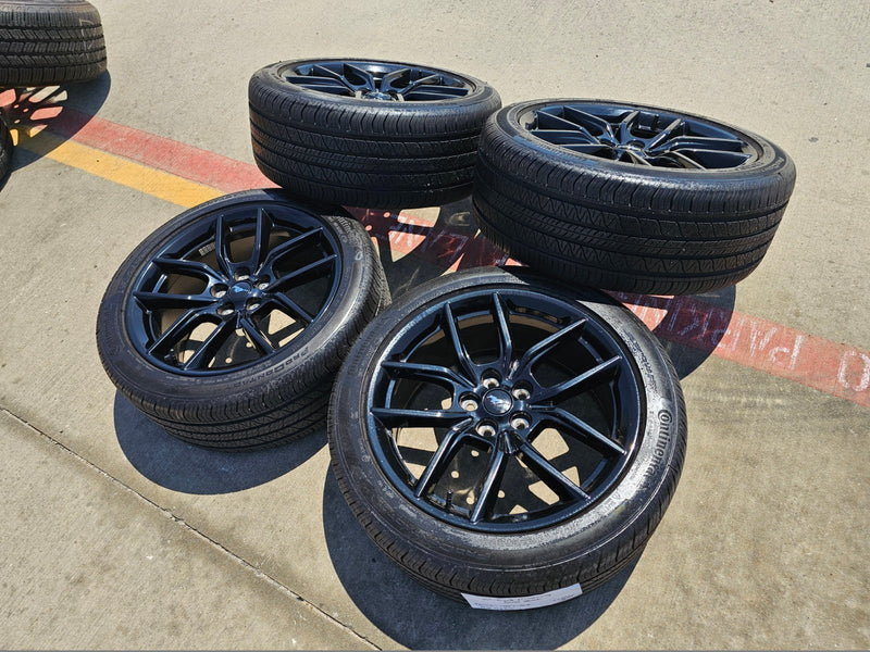 19" Ford Mustang GT Performance Track Pack OEM 10596 wheels rims 2024 2025 2026 Texas Truck Tire