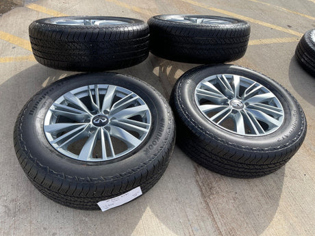 20" Infiniti QX80 OEM 73805 wheels rims Nissan Titan Armada 2024 2025 2026 NEW Texas Truck Tire