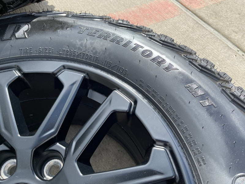 17" Ford F-150 Raptor OEM 10611 rims wheels Bronco 2025 2026 NEW GOODYEAR 33" Texas Truck Tire