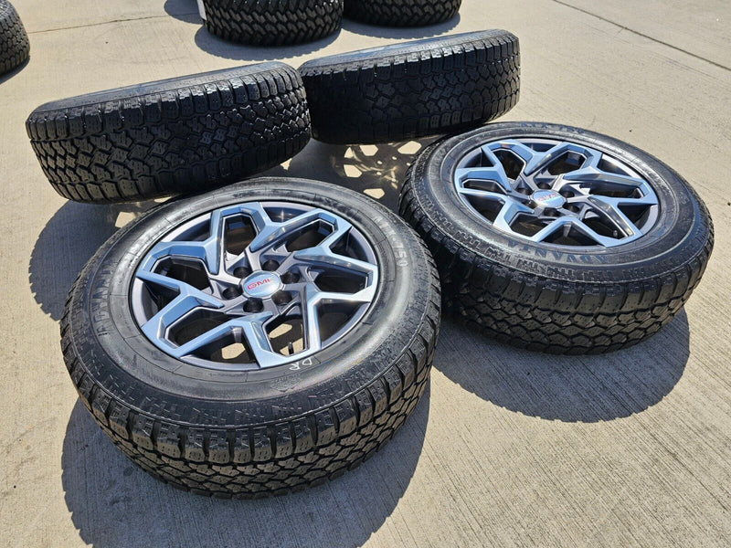 20" GMC Sierra Yukon AT4 95369 OEM wheels rims Tahoe Silverado Texas Truck Tire