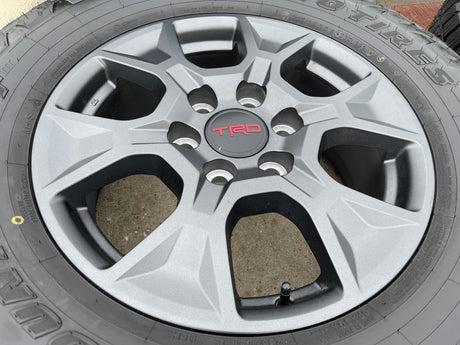 18" Toyota Tacoma Tundra Sequoia Land Cruiser TRD OEM 10544 wheels rims 2026 NEW Texas Truck Tire