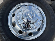 17" Dodge Ram 3500 Dually Laramie 8x200 wheels rims 2701 2702 OEM NEXEN Texas Truck Tire