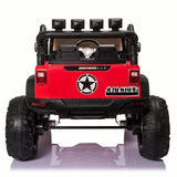 Electric 24V Battery Kids Ride On Car Toy Truck with USB, Bluetooth, and Remote Control Features